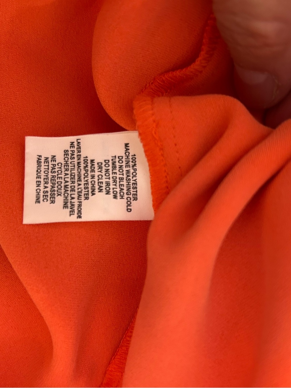Trina Turk orange wide leg jumpsuit size 6 - Picture 7 of 7